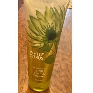 Bath & Body Works White Citrus Ultra Shea Lotion Tube 8oz DISCONTINUED HTF